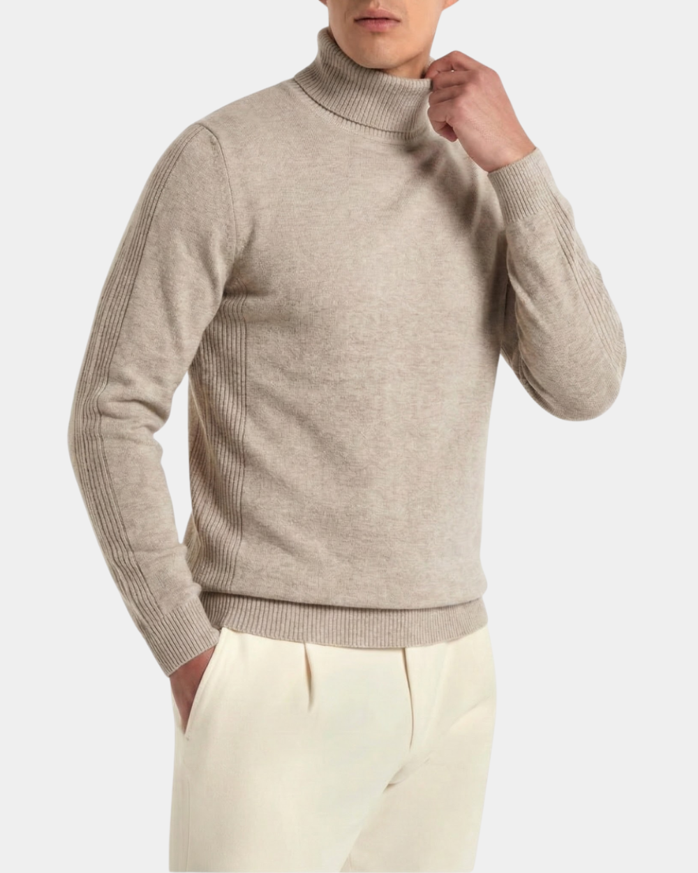 Kauf 1, Erhalte 2 – Italienischer Rollkragenpullover aus Premium-Strick