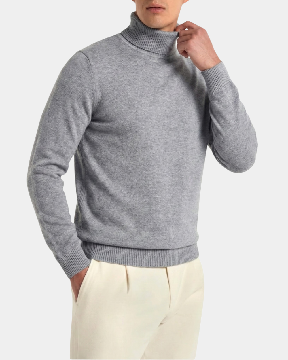 Kauf 1, Erhalte 2 – Italienischer Rollkragenpullover aus Premium-Strick