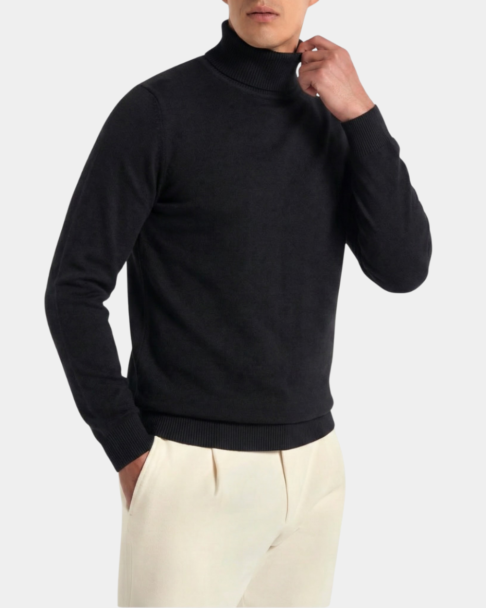 Kauf 1, Erhalte 2 – Italienischer Rollkragenpullover aus Premium-Strick